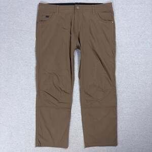 Kühl Radikl Pants Size 42x32 Brown Hiking Outdoor Stretch